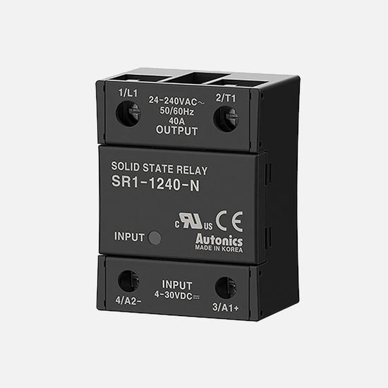 SR1-1240-N SSR monofásico 40A Input 4-30VCD Output 24-240VCA