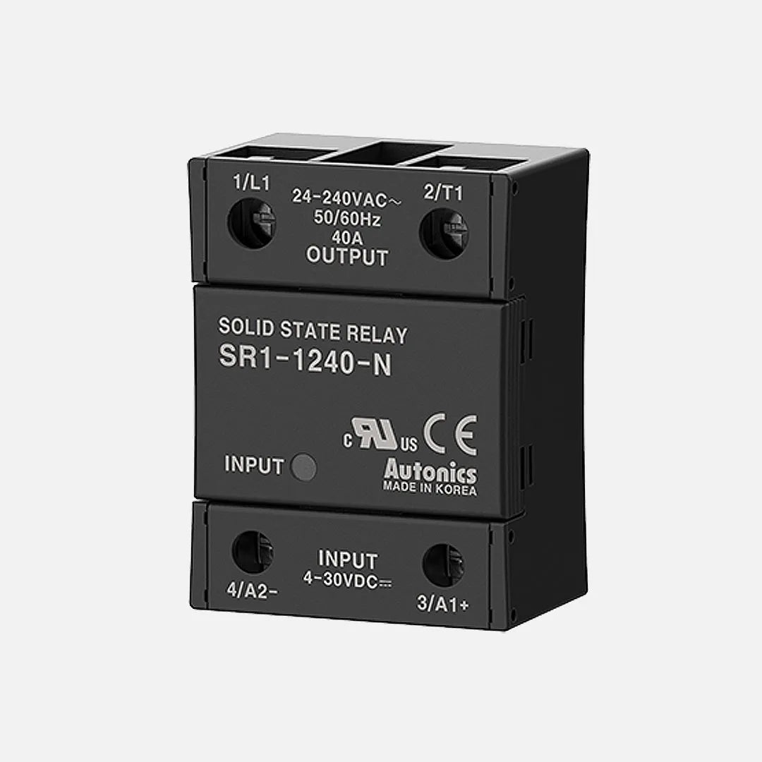 SR1-1240-N SSR monofásico 40A Input 4-30VCD Output 24-240VCA