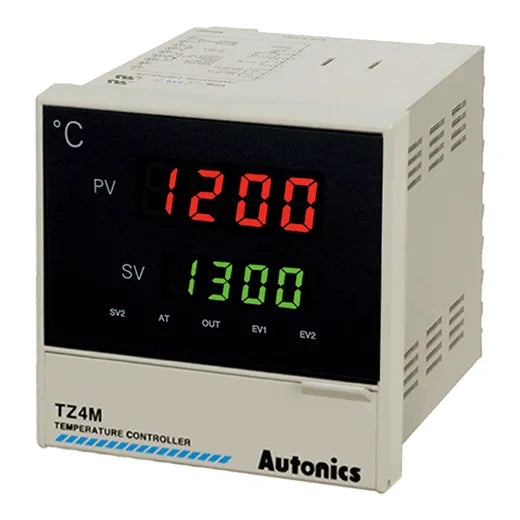 TZ4M-24R Control de temp PID dual-speed DIN72WX72H 100-240VCA Relay 2Eventos