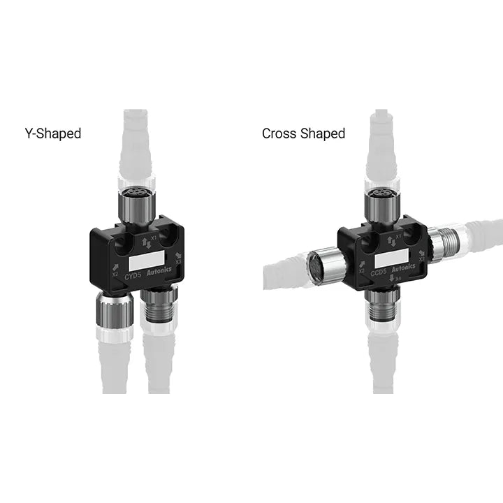 CYD5-SFN Conector para interruptor de seguridad de puerta tipo Y
