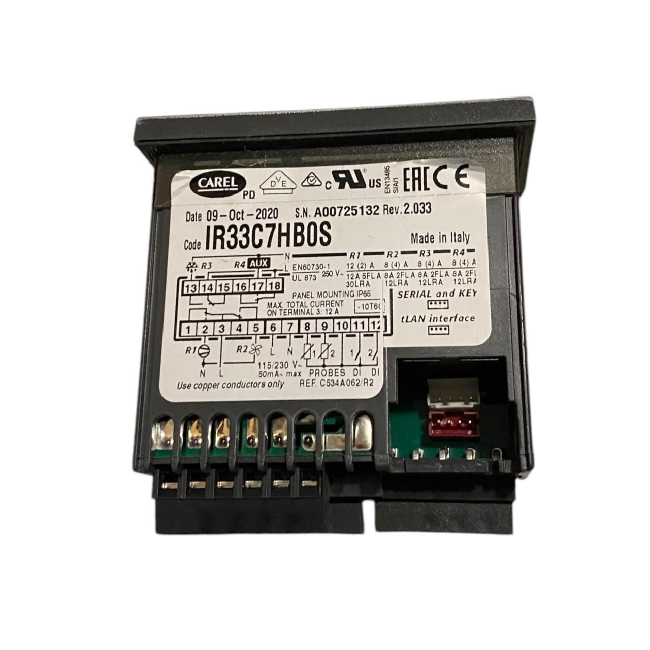 Carel IR33C7HB0S controlador de temperatura