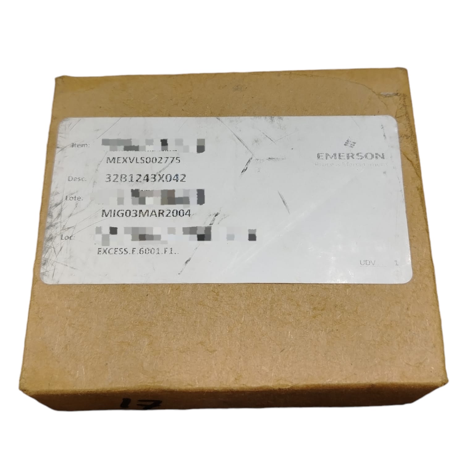 Emerson 32B1243X042 Conjunto para máquina