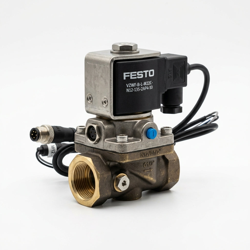 FESTO VZWF-B-L-M22C-N12-135-2AP4-10