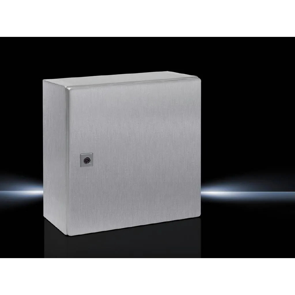 AE Gabinete mural de acero inoxidable AISI304 1P 380Hx380Wx210Dmm IP66 NEMA 4X