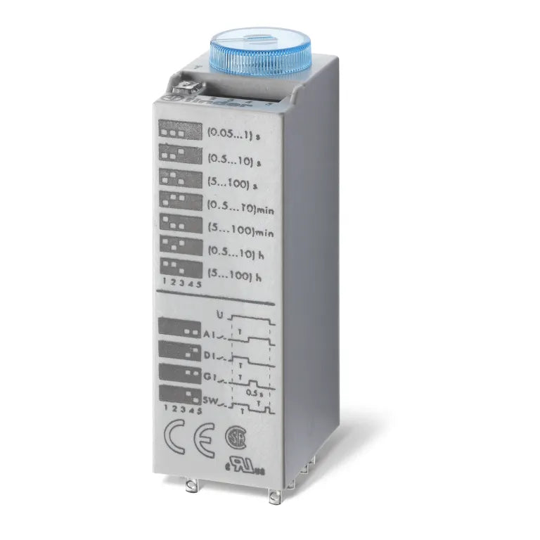 Temporizador enchufable multifunción 24VAC/DC 2NA2NC 10A 250V