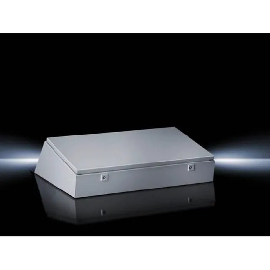 TP Pupitre sección central de chapa de acero 235Hx1600Wx730Dmm IP55 RAL7035