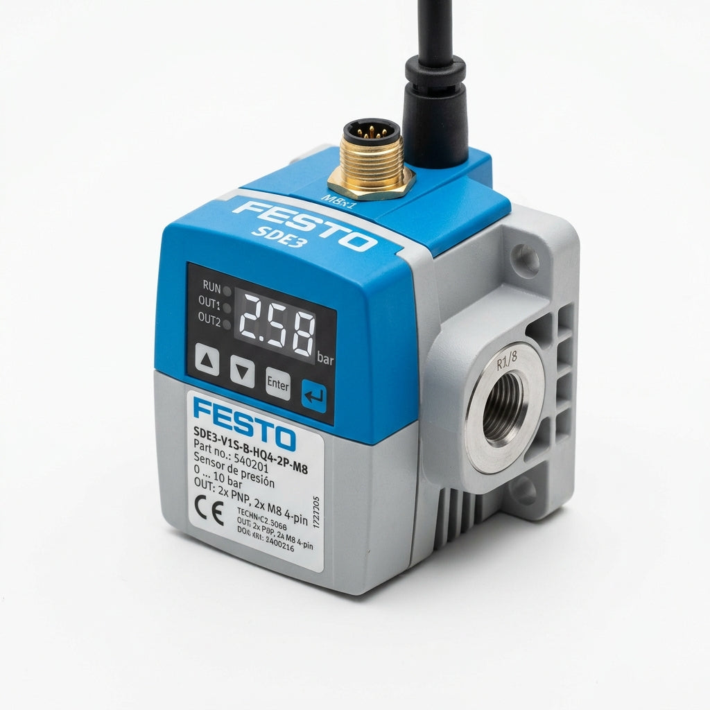 FESTO SDE3-V1S-B-HQ4-2P-M8