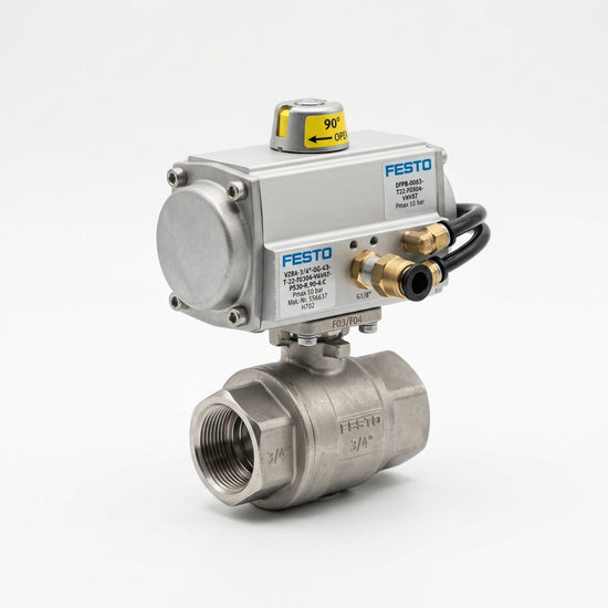 FESTO VZBA-3/4"-GG-63-T-22-F0304-V4V4T-PS30-R-90-4-C