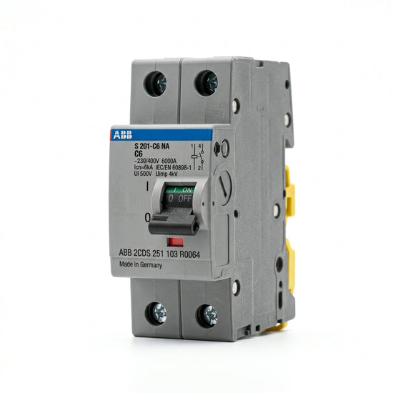 ABB	2CDS 251 103 R0064/S 201-C6 NA Interruptor termomagnético