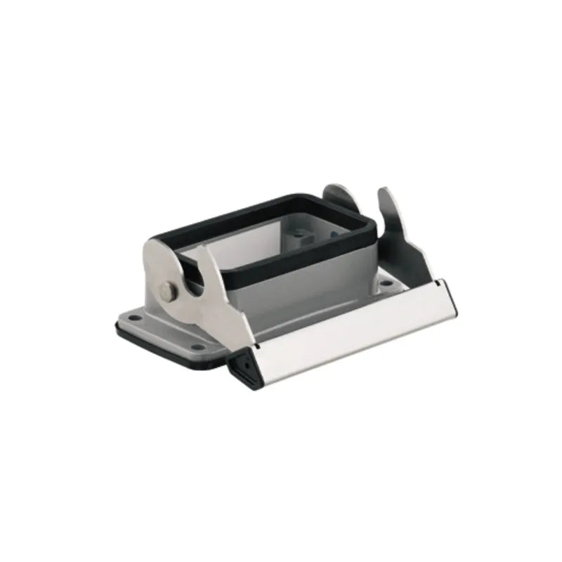 HDC 10B ALU Base abierta para insertos de 10P 1Gancho Grupo 4 IP65