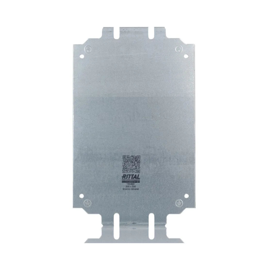 KX Placa de montaje de chapa de acero 300Hx200Wmm 1 pieza