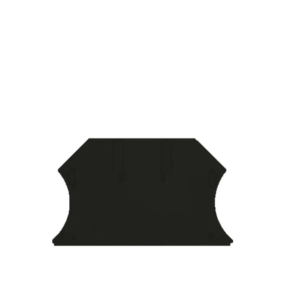 WAP 2.5-10 SW Tapa final para clema WDU 2.5-10 Color negro