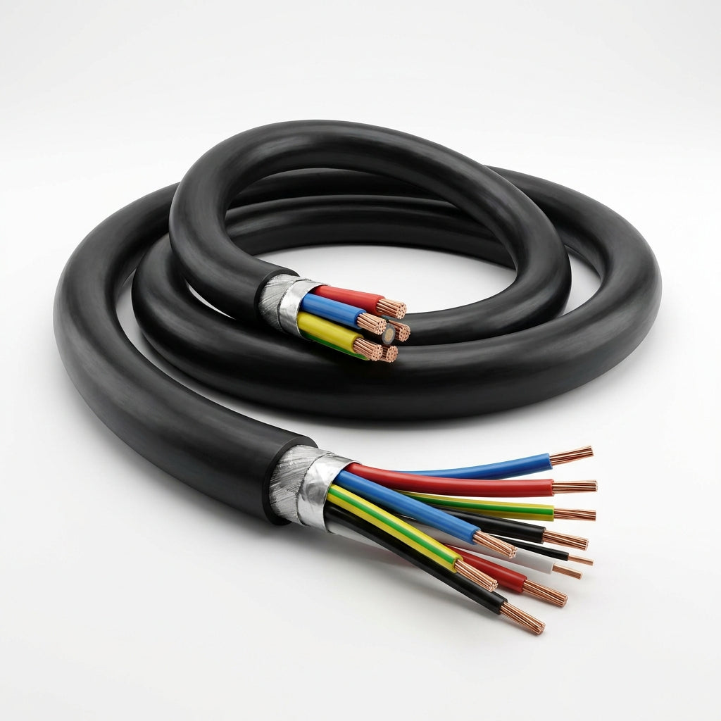 BIND Q8205-1 Quabbin control and signal cable shielded 15 conductors 24 AWG