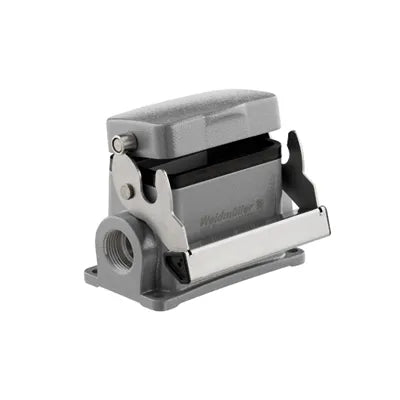 HDC 24D SDLU 1M25G Base cerrada con tapa 24P 1Gancho Grupo 4 1xM25 IP65