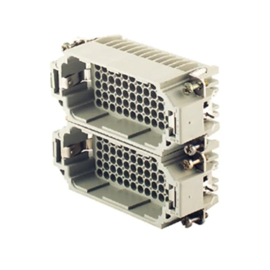 HDC HDD 72 MC 73-144 Inserto macho compacto C/Crimpada 72P+PE 10A 250V Grupo 10