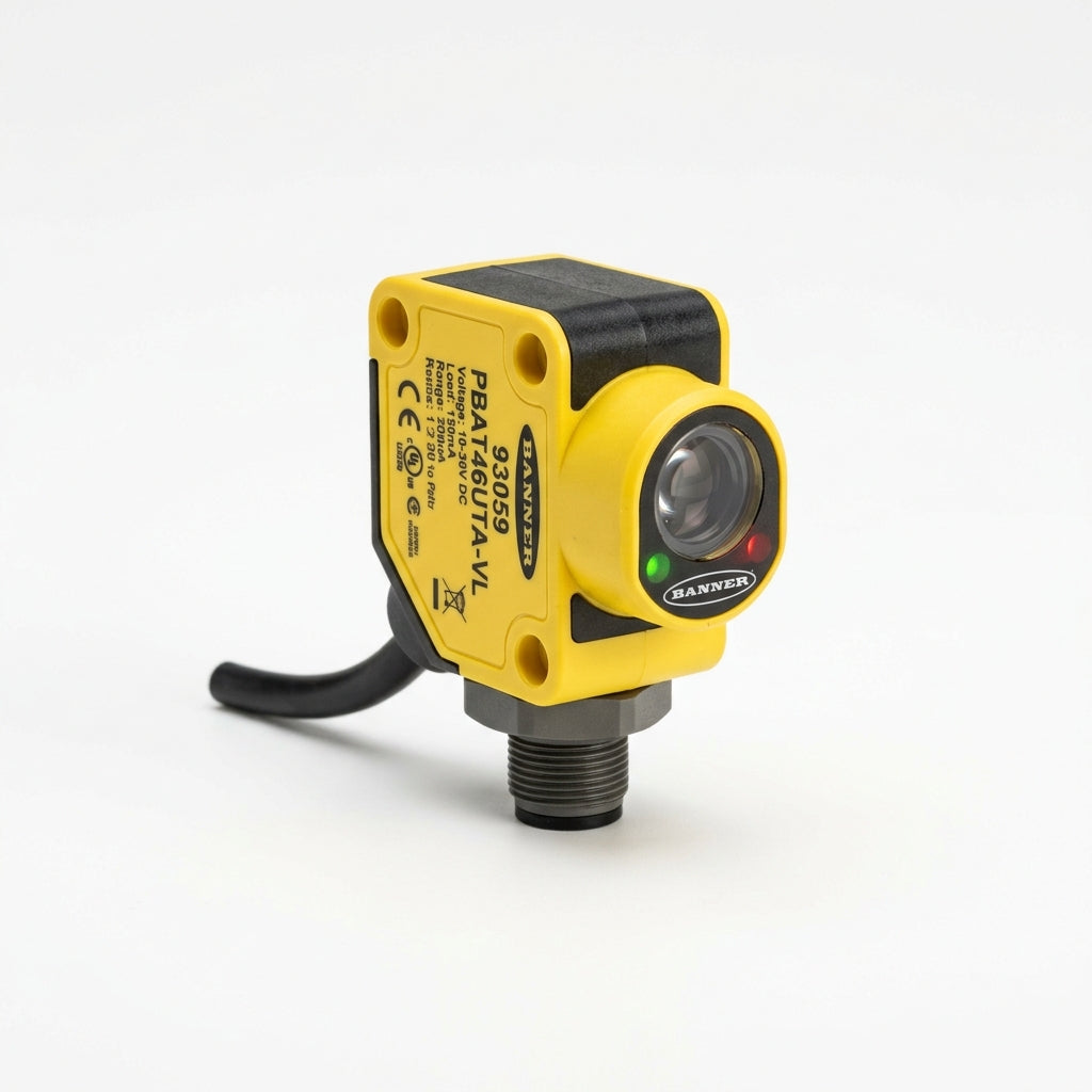 Banner 93059 Pbat46uta-vl sensor óptico