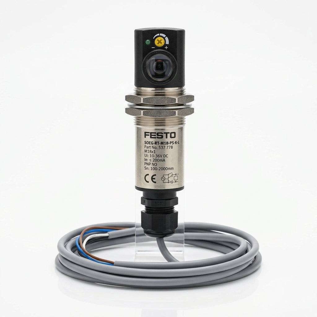 Festo SOEG-RT-M18-PS-K-L SENSOR INDUCTIVO