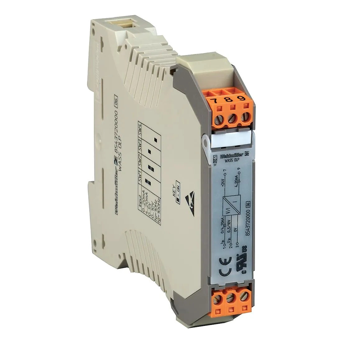 WAS5 OLP Aislador pasivo de señales 0/4-20mA, 0-5/10V a 4-20mA