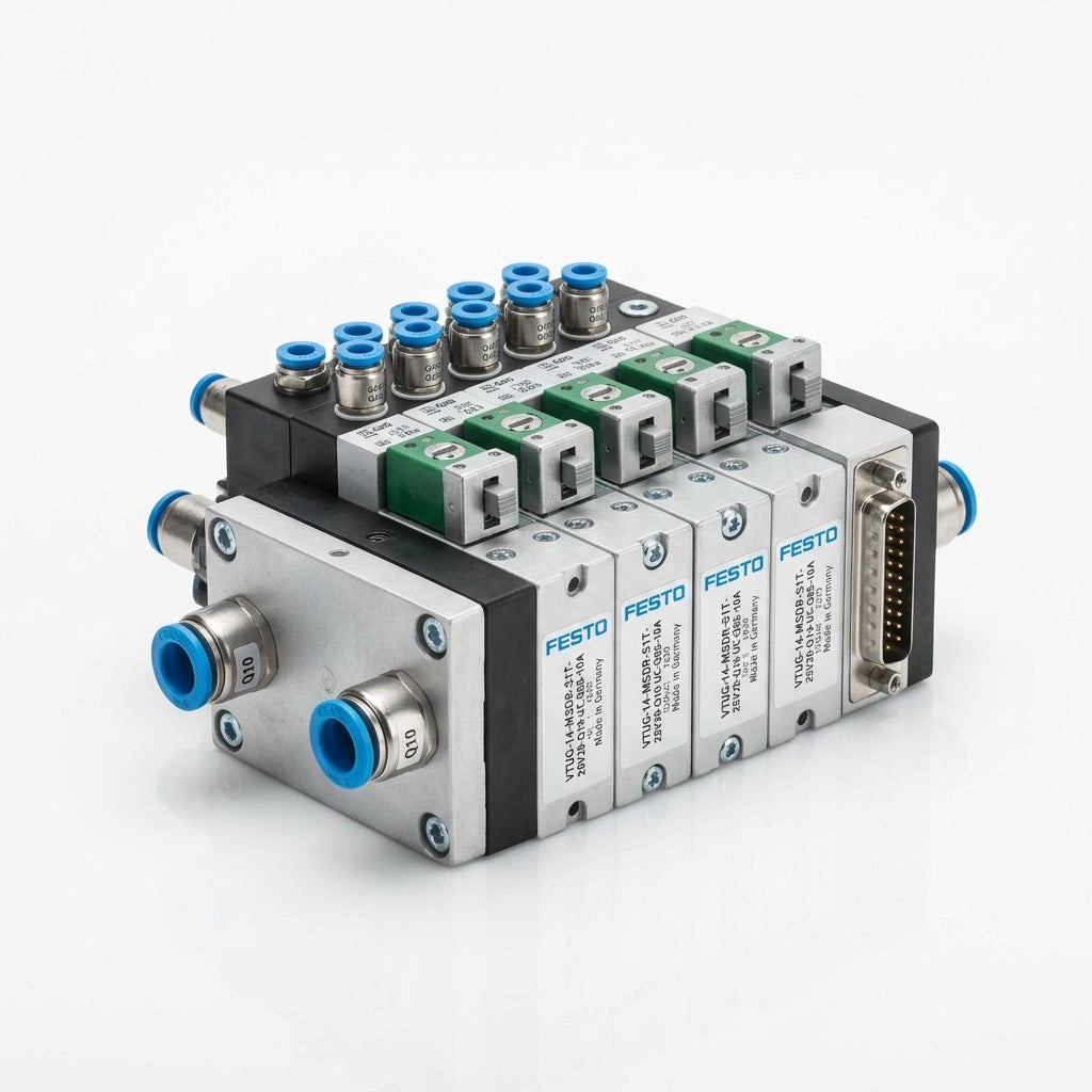 FESTO VTUG-14-MSDR-S1T-25V20-Q10-UC-Q6S-10A