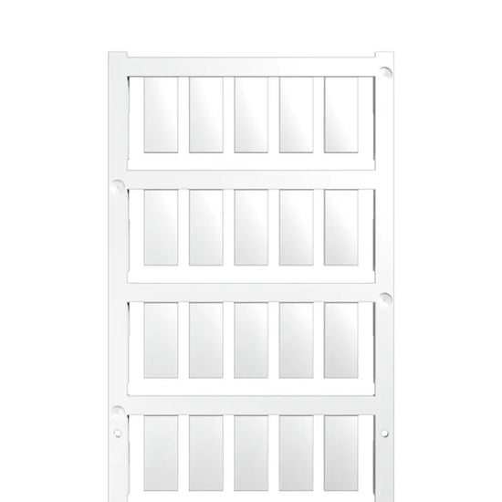 ESG 9/20 MC NE WS Etiqueta para equipos sin rotulación 9Hx20Wmm Blanca 40Pz