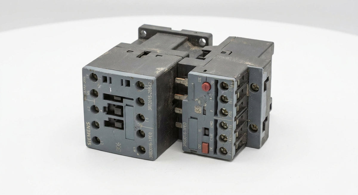 SIEMENS 3rt2015-2bb42 (x2) + 3rb3016-1pe0