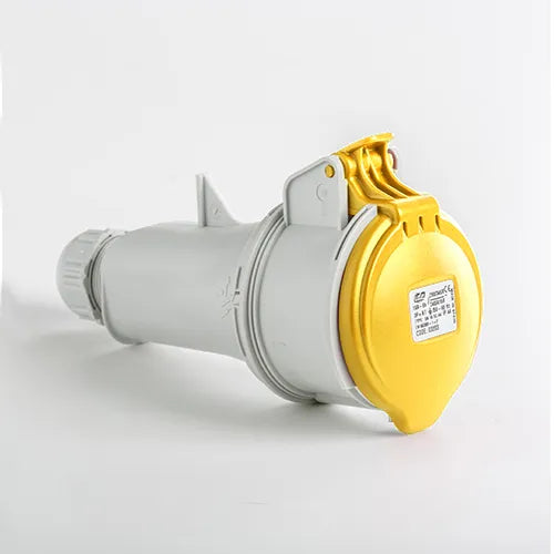 Base aérea 16A 3P+N+T 120VCA 4h Amarillo IP44