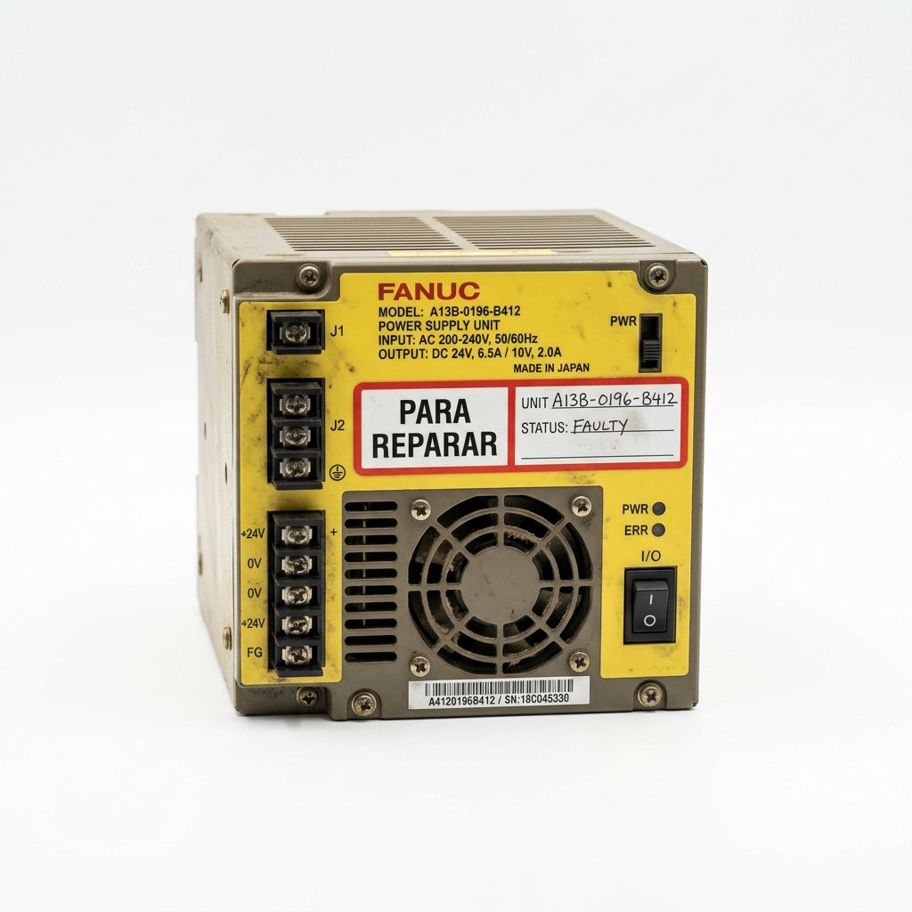 FANUC A13B-0196-B412 PARA REPARAR