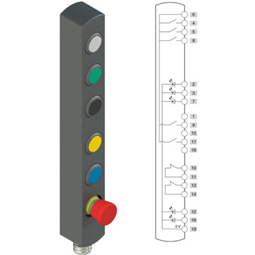 Pizzato BN AC6ZA08