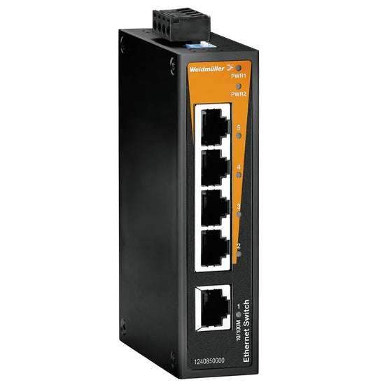 IE-SW-BL05T-5TX Fast Ethernet Switch no gestionado de 5 puertos RJ45 -40~75°C