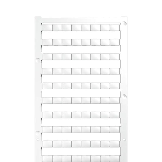 DEK 5/8 PLUS MC NE WS Etiqueta para clema sin rotulación 5Hx8Wmm Blanca 160Pz