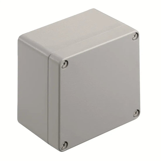KLIPPON Caja de bornes de aluminio 120Hx122Wx81Dmm IP68 RAL 7001 1 pieza