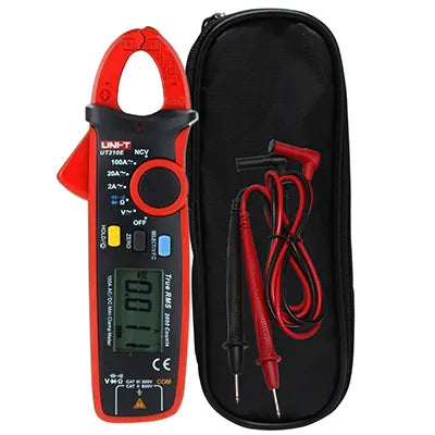 Pinza amperimétrica True RMS 100A AC/DC 600VAC/DC CAT III 300V CAT II 600V