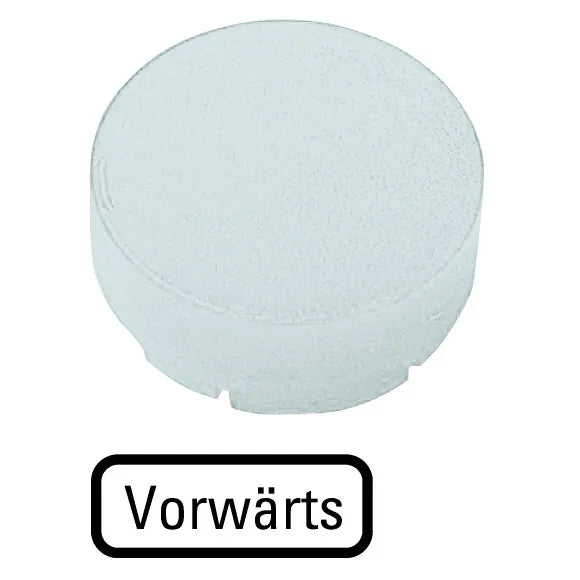 M22-XDLH-W-D15 RMQ-Titan Lente para Botón Diseño-Saliente color Negro -VORWÄRTS-