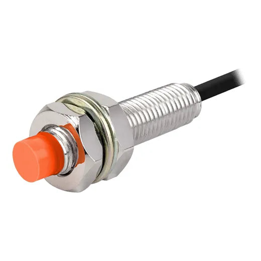 PRL08-2DP Sensor inductivo largo M08 SN 2mm No rasante 3 hilos 24VCD PNP NA