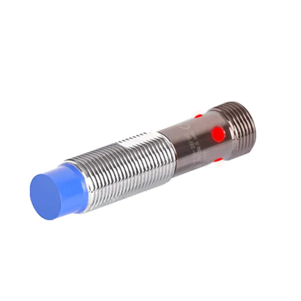 PRDCMT12-4DC-I Sensor inductivo largo M12 SN Ext 4mm rasante 24VCD PNP NC 500HZ