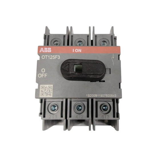 ABB	1S200B11907600543/OT125F3 Interruptor termomagnético