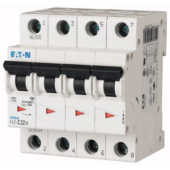 FAZ-C63/4 xEfect Interruptor termomagnético (ITM) 4P 63A 15kA Curva C
