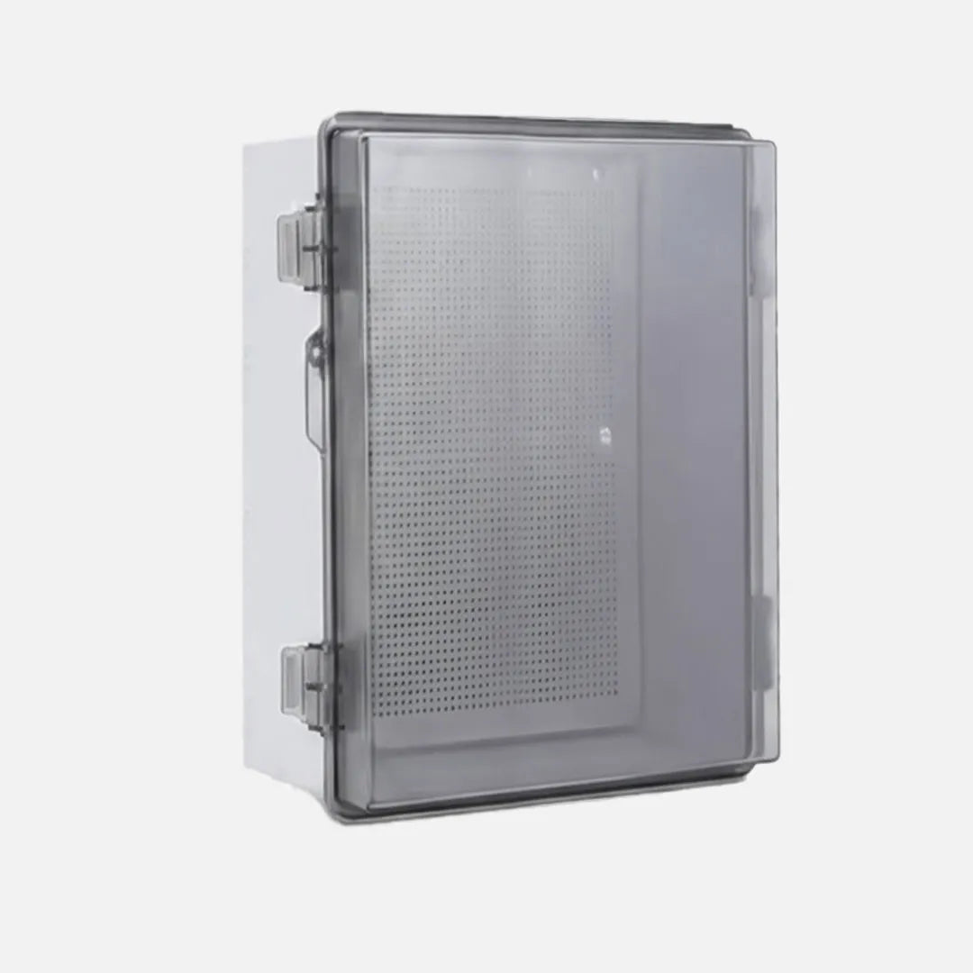 Gabinete mural puerta transp. c/platina 300mmHX300mmWX180mmD ABS+PC IP66