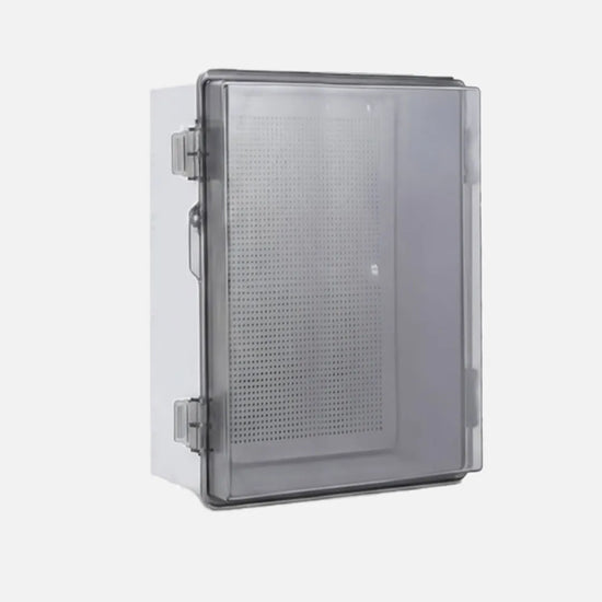 Gabinete mural puerta transp. c/platina 300mmHX300mmWX180mmD ABS+PC IP66