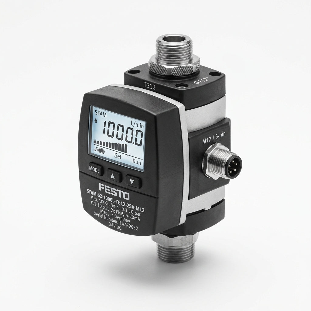 FESTO SFAM-62-1000L-TG12-2SA-M12
