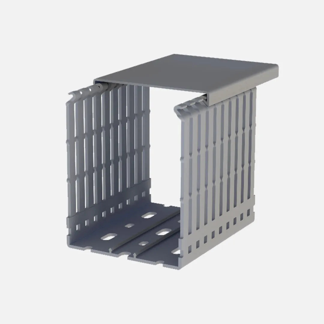 Canaleta ranurada KKD 40mmWx80mmH KLEMSAN 2Mts