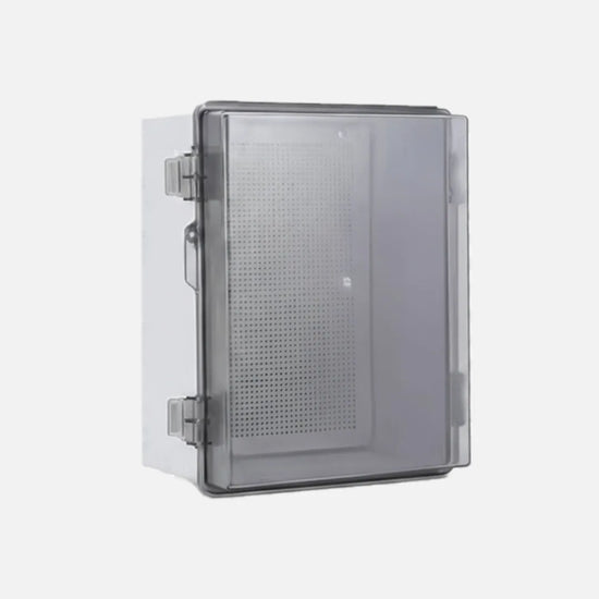 Gabinete mural puerta transp. c/platina 400mmHX300mmWX170mmD ABS+PC IP66