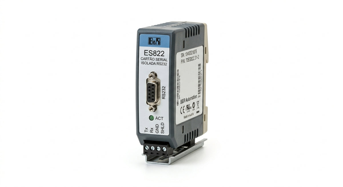 B&R ES822 CARTÃO SERIAL ISOLADA RS232