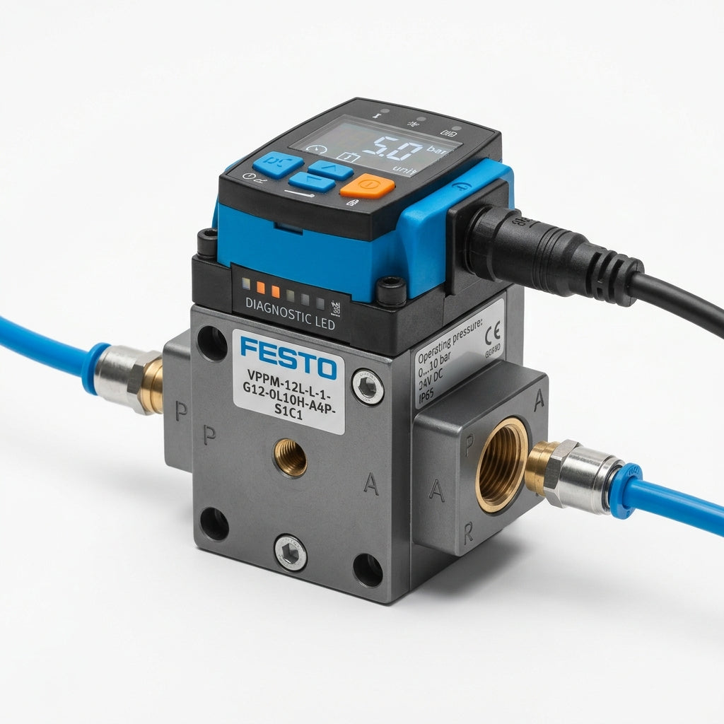 FESTO VPPM-12L-L-1-G12-0L10H-A4P-S1C1