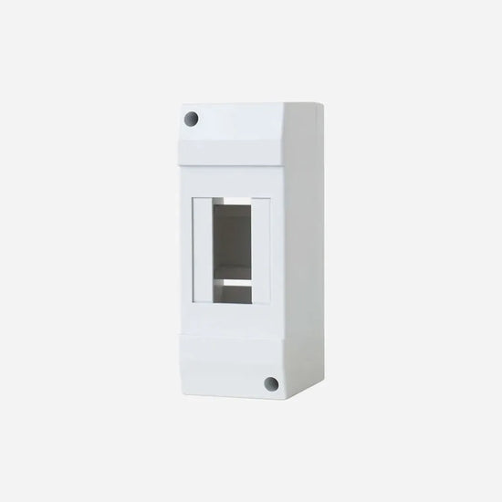 Caja de dist. p/sobreponer 2M 130mmHX52mmWX60mmD Poliestireno IP30