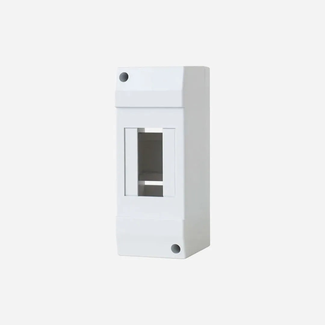 Caja de dist. p/sobreponer 2M 130mmHX52mmWX60mmD Poliestireno IP30