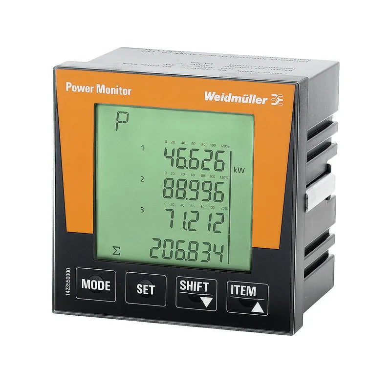POWER MONITOR Medidor de energia de panel 96x96mm 85-264V