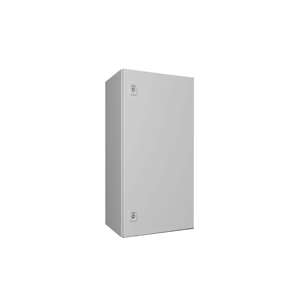 AX Gabinete mural de chapa de acero 1P 800Hx400Wx300Dmm RAL7035 IP66 NEMA 4