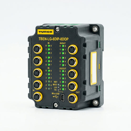 Turck Tben-LG-8dip-8dop módulo de E/S digital compacto y multiprotocolo
