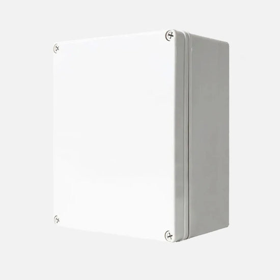 Caja de distribucion sobrep. p. opaca c/plat. 380HX280WX130Dmm Plastic PC IP67